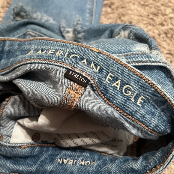 American Eagle Distressed Mom Skinny Jeans - Picture 11 of 16
